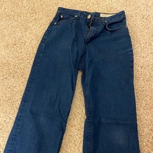 Rag & Bone High-Rise Straight Leg Jeans